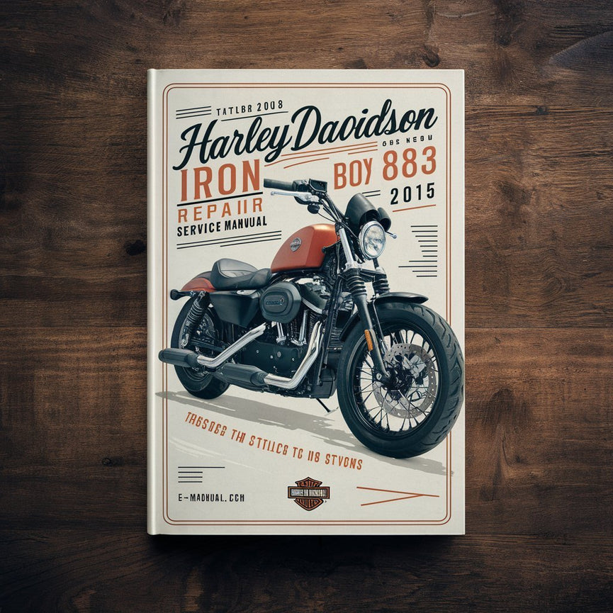 Harley Davidson XL883N Iron 883 2015 Manuel de réparation PDF Télécharger