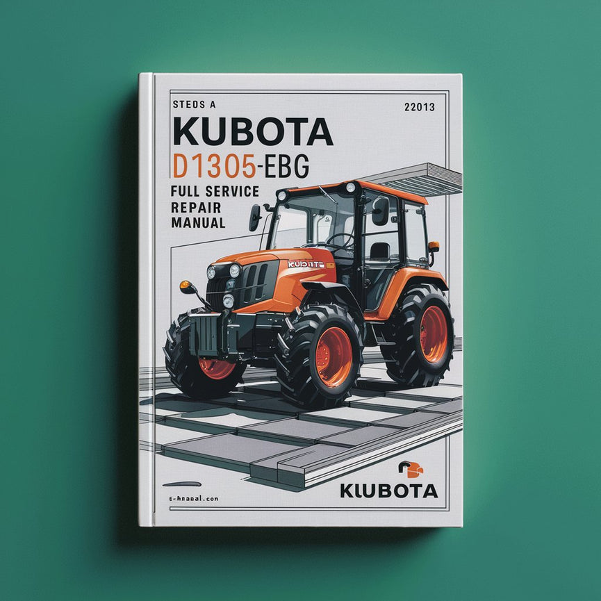 Kubota D1305-E3BG Diesel Engine Full Service Repair Manual