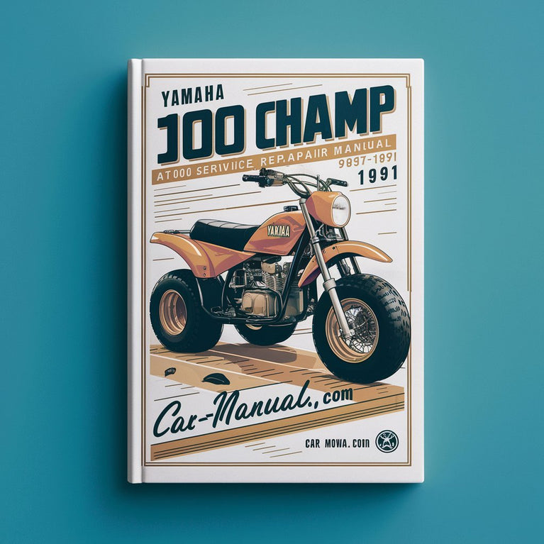 Yamaha MOTO 4 100 CHAMP YFM100 ATV Service Repair Manual 1987-1991 PDF Download