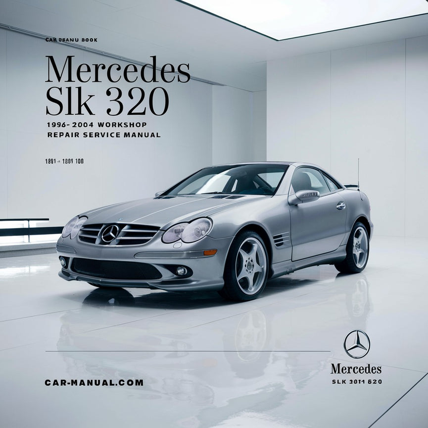 Mercedes SLK 320 1996-2004 Verkstad Reparationsservice Manual