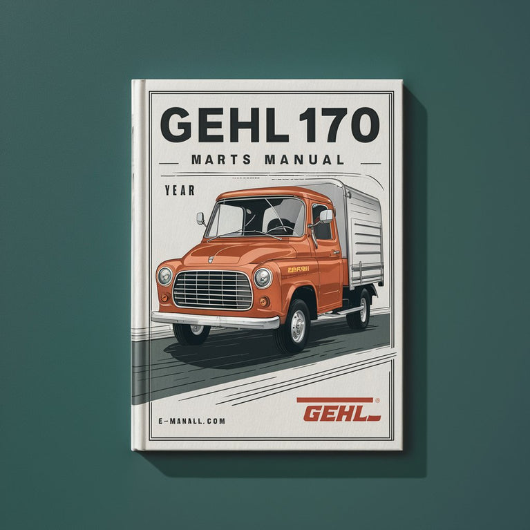 Manual de piezas Gehl 170 Mix-All Descargar PDF