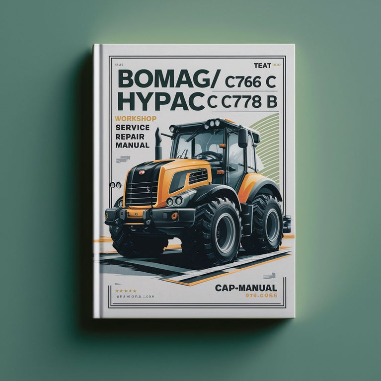 Bomag / Hypac C766 C C778 B Workshop Service Repair Manual Download PDF