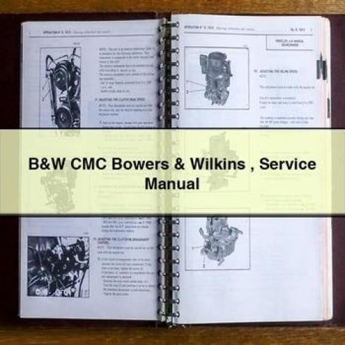 B&W CMC Bowers & Wilkins Service Manual PDF Download