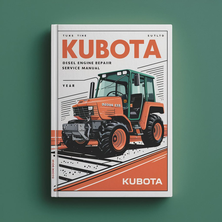 Kubota D1703-E2B Diesel Engine Repair Service Manual