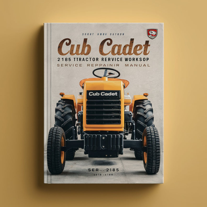 Manual de taller de reparación de servicio de tractor Cub Cadet 2185 Descargar PDF