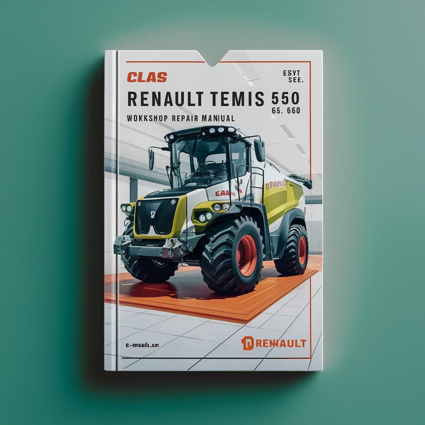 Claas Renault Temis 550 610 630 650 Manual de reparación de taller Descargar PDF