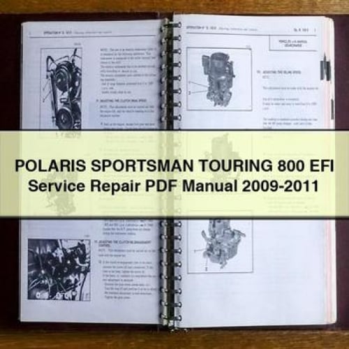 POLARIS SPORTSMAN TOURING 800 EFI Service Repair PDF Manual 2009-2011 Download