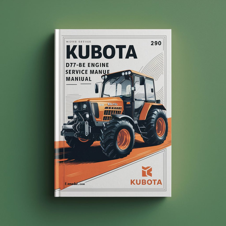 Kubota D77-BE Manuel de réparation du moteur PDF Télécharger