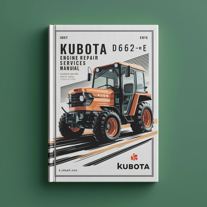 Manual de servicio de reparación del motor Kubota D662-BE Descargar PDF