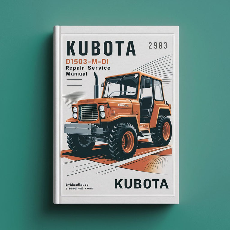 Manual de servicio de reparación del motor Kubota D1503-M-DI Descargar PDF