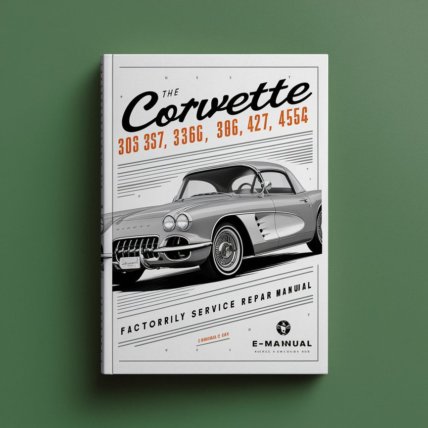 Corvette 305 327 350 396 427 454 1966 Factory Service Repair Manual