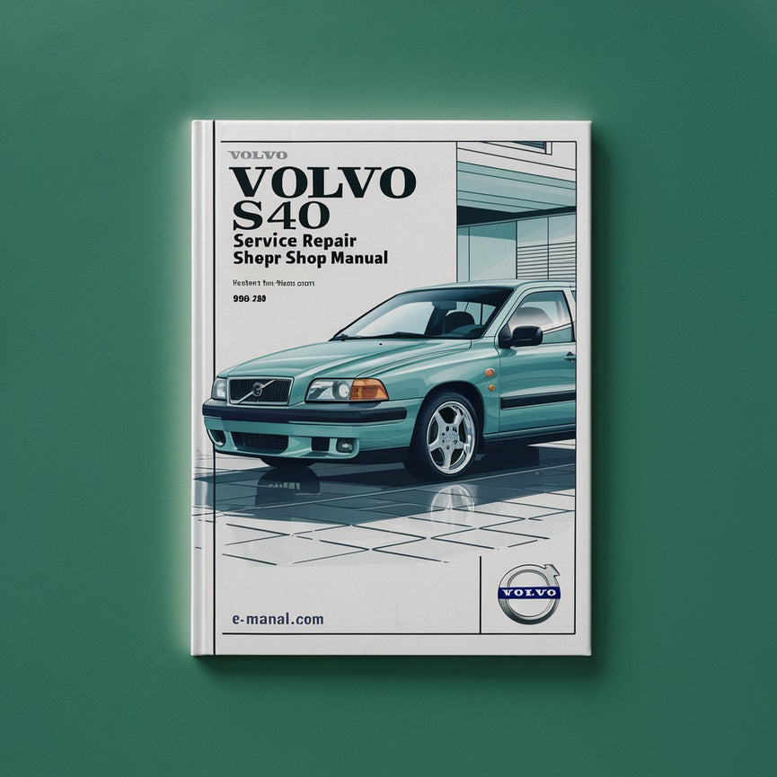 Volvo S40 1996-2004 Manuel d'atelier de réparation de service Télécharger le PDF