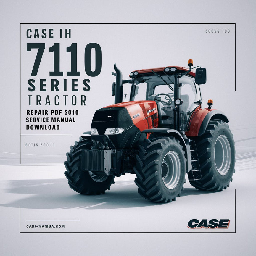 Case IH Serie 7110 Reparación de tractores PDF Manual de servicio Descargar