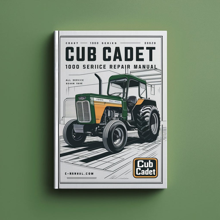 Cub Cadet 1000 Series Tractor Service Manual