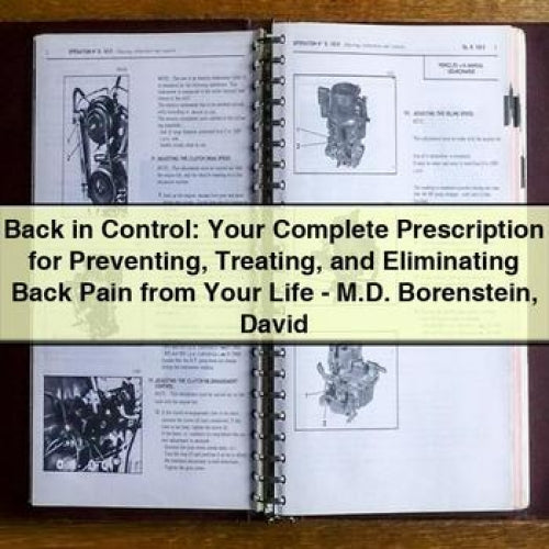 Back in Control: Your Complete Prescription for Preventing Treating and Eliminating Back Pain from Your Life - M.D. Borenstein David