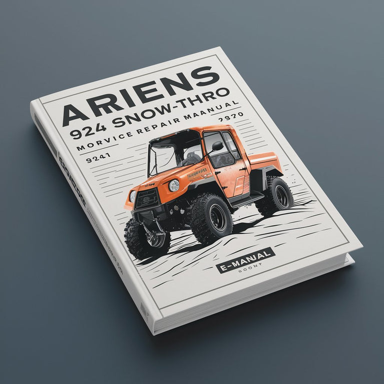 Ariens 924 Snow-Thro Model 924517 Service Repair Manual