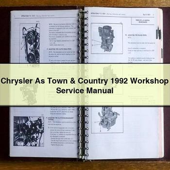 Chrysler As Town & Country 1992 Workshop Service Repair Manual