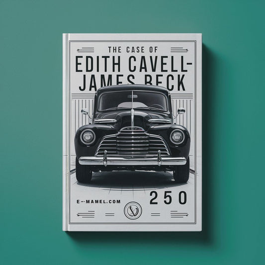 The Case of Edith Cavell - James Beck