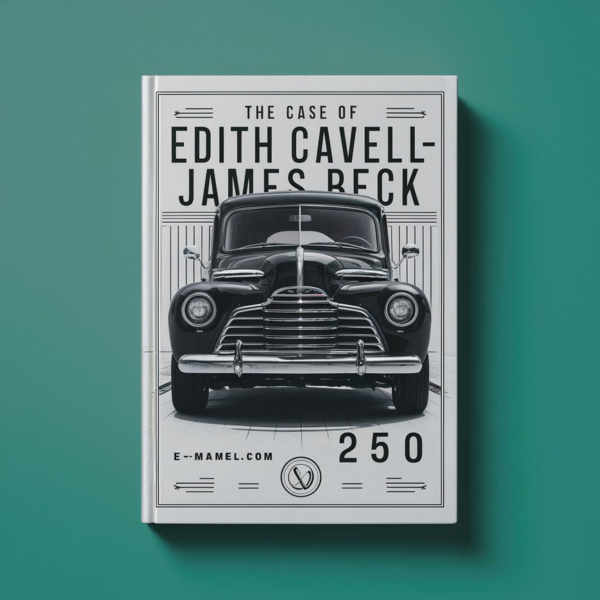 The Case of Edith Cavell - James Beck