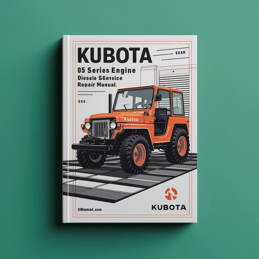 Manual de reparación del servicio del motor diésel Kubota Serie 05 Descargar PDF