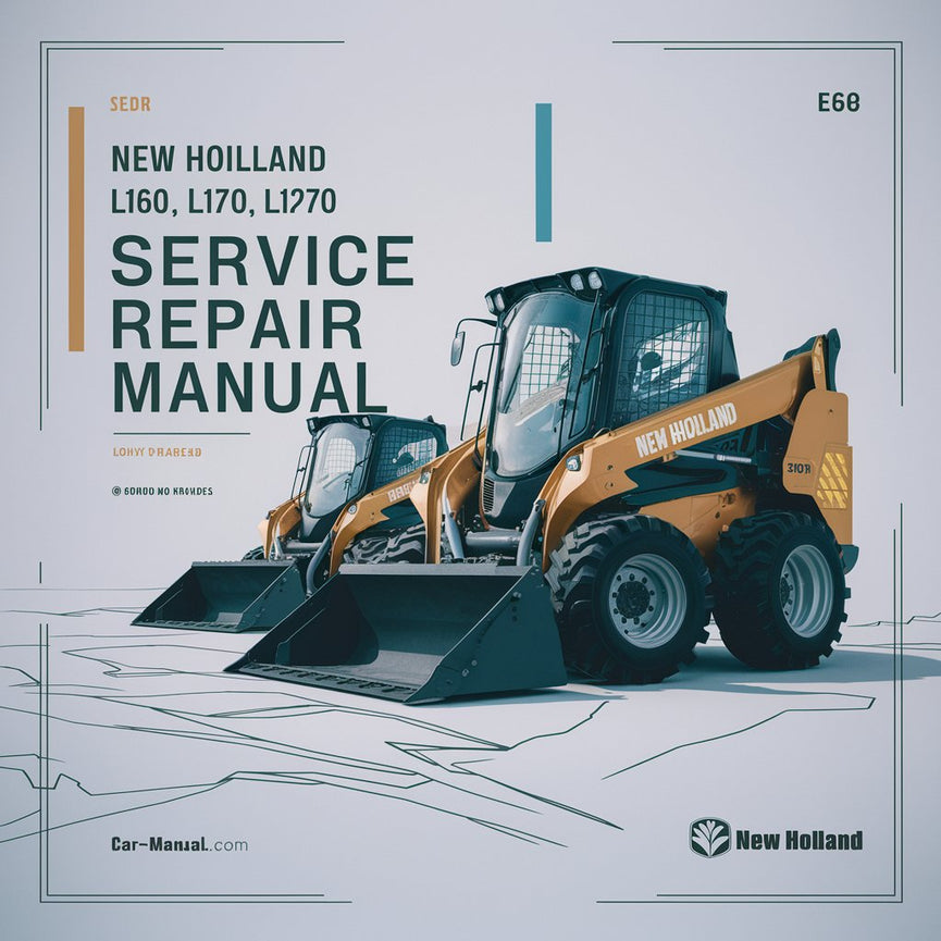 Manual de reparación de servicio de minicargadoras New Holland L160 L170 Descargar PDF