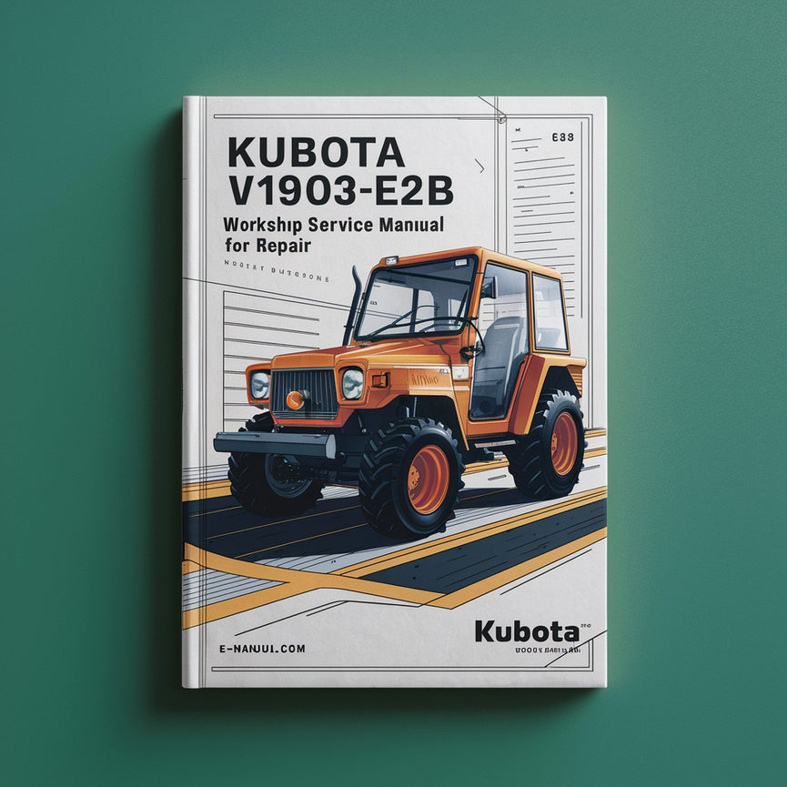 Kubota D1105-T Engine Workshop Service Manual for Repair