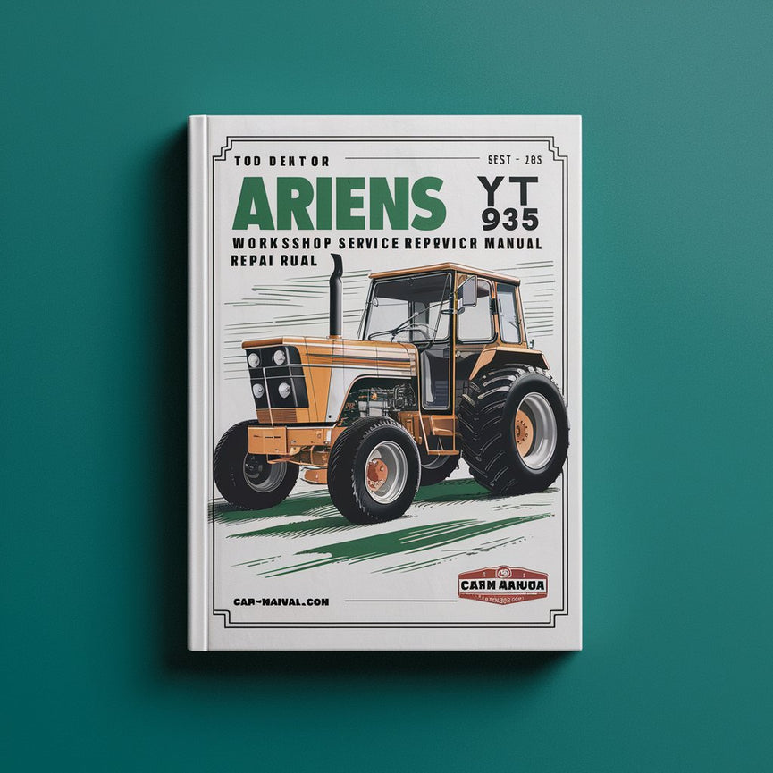 Manual de reparación del servicio de taller del tractor ARIENS YT 935 YARD Descargar PDF