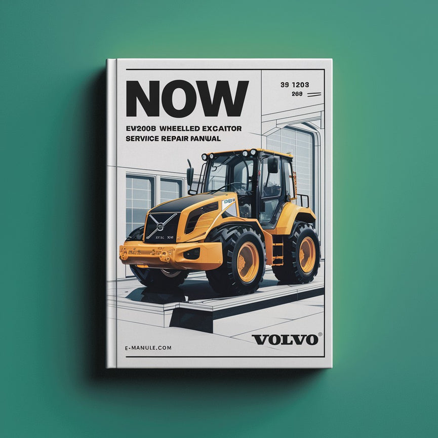 Now Volvo EW200B WHEELED Excavator Service Repair Manual