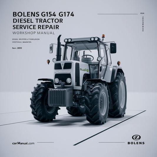 Bolens G152 G154 G172 G174 Diesel Tractor Service Repair Workshop Manual