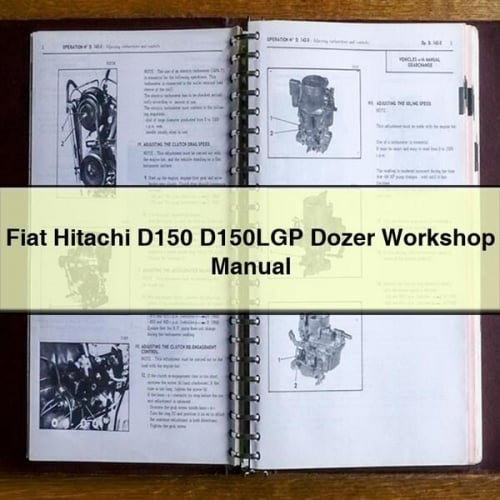 Fiat Hitachi D150 D150LGP Dozer Workshop Manual