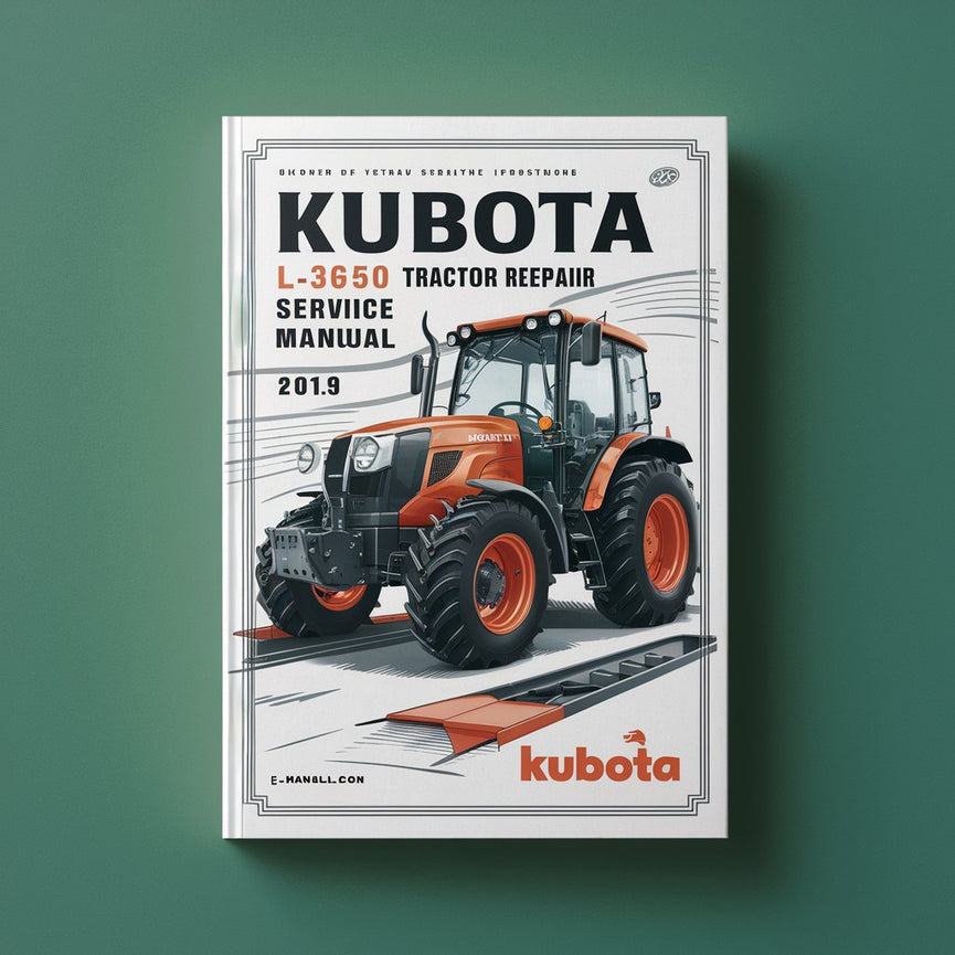 Kubota L3650 Tractor Repair Service Manual