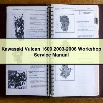 Kawasaki Vulcan 1600 2003-2006 Workshop Service Repair Manual