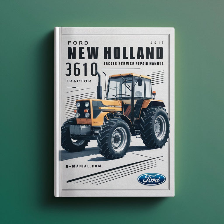 Ford New Holland 3610 Tractor Shop Service Repair Manual-Improved-PDF