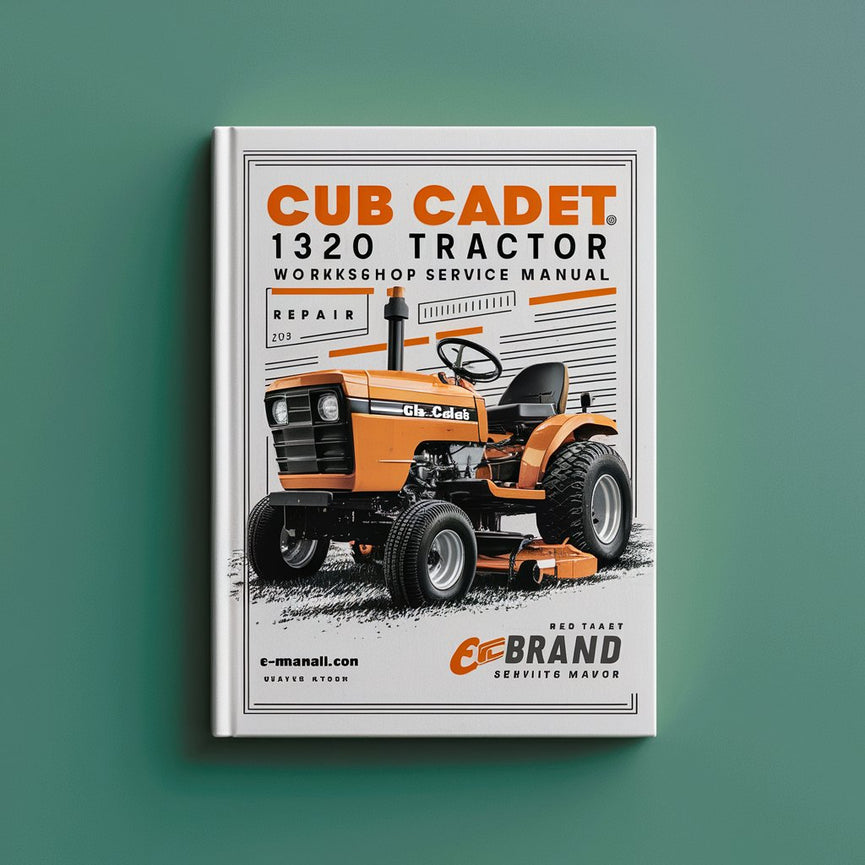 Cub Cadet 1320 Lawn Tractor Workshop Service Manual Repair Télécharger le PDF