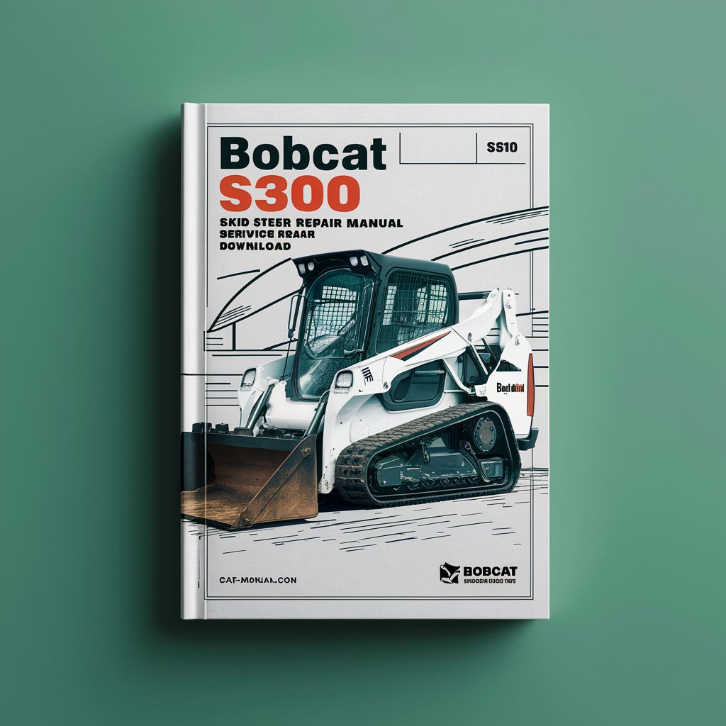 Bobcat S300 Skid-Steer Loader Service Repair Manual (S/N AJ4M11001 & Above)