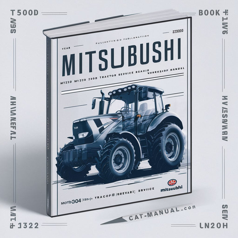 Mitsubushi MT210 MT210D MT250 MT250D MT300 MT300D Tractor Service Repair Workshop Manual