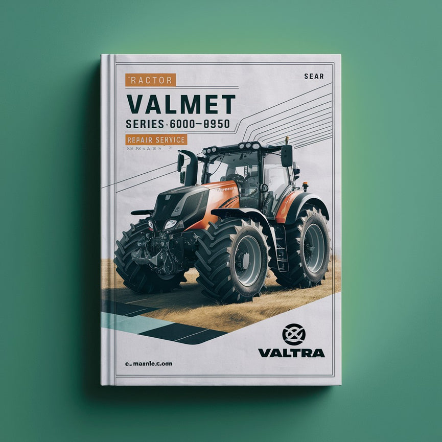 Service PDF de réparation du tracteur Valtra Valmet série 6000-8950