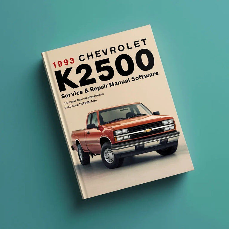 1993 Chevrolet K2500 Service & Repair Manual Software PDF Download