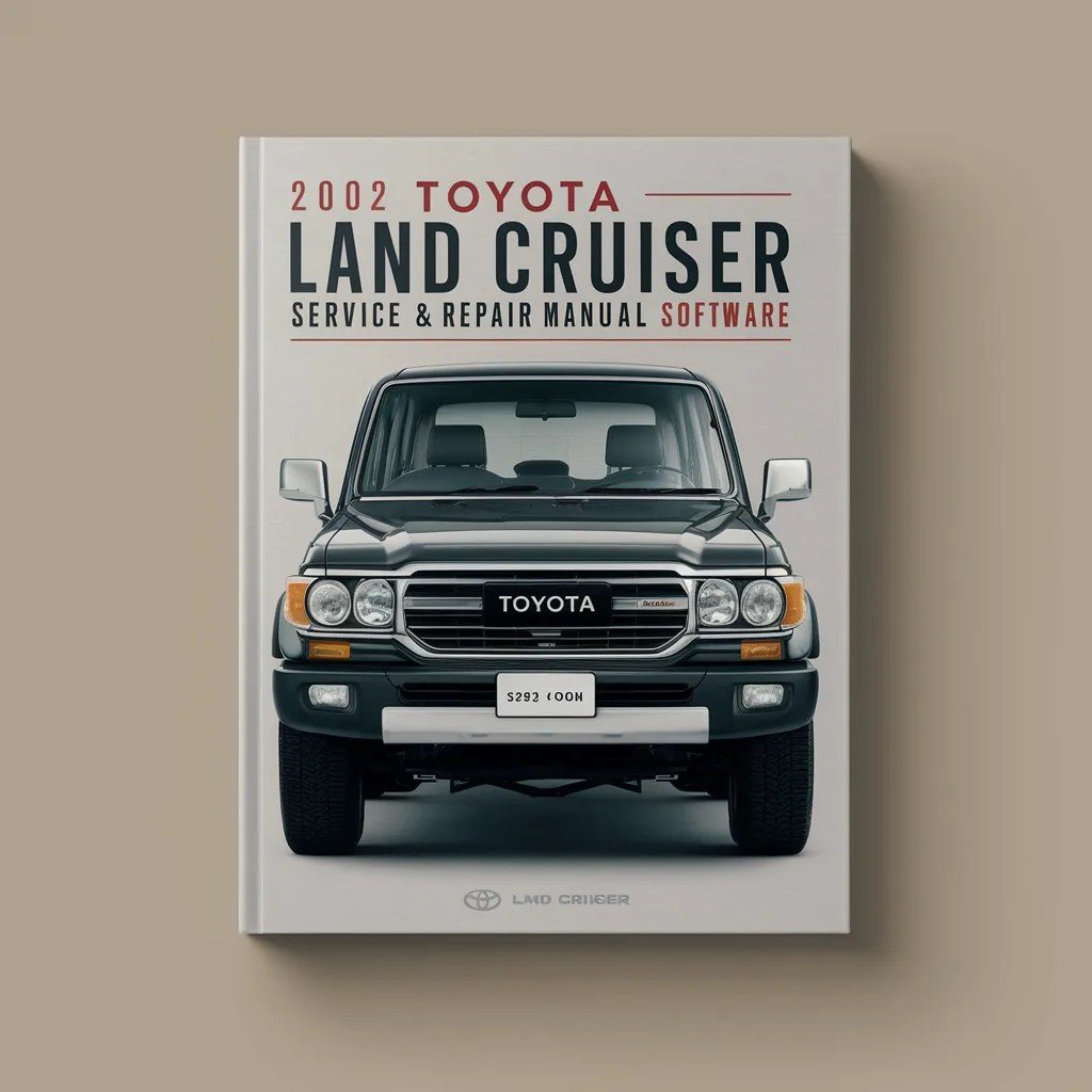2002 Toyota Land Cruiser Service & Repair Manual Software PDF Download