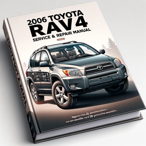 2006 Toyota RAV4 Service & Repair Manual Software PDF Download