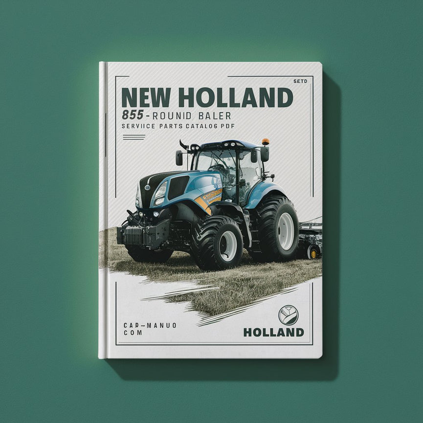 New Holland 855 Round Baler Service Parts Catalog