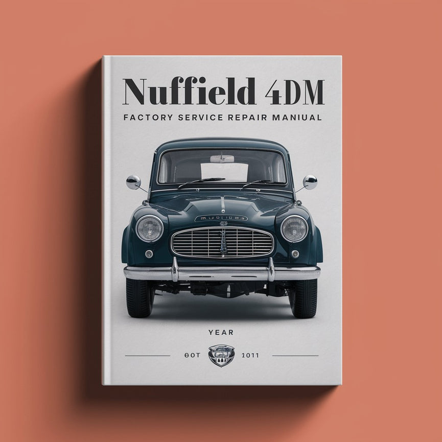 Manual de reparación del servicio de fábrica Nuffield 4DM Descargar PDF