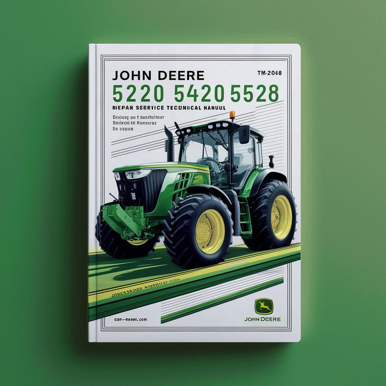 John Deere 5220 5320 5420 5520 Tractor TM-2048 Manual técnico de servicio de reparación Descargar PDF