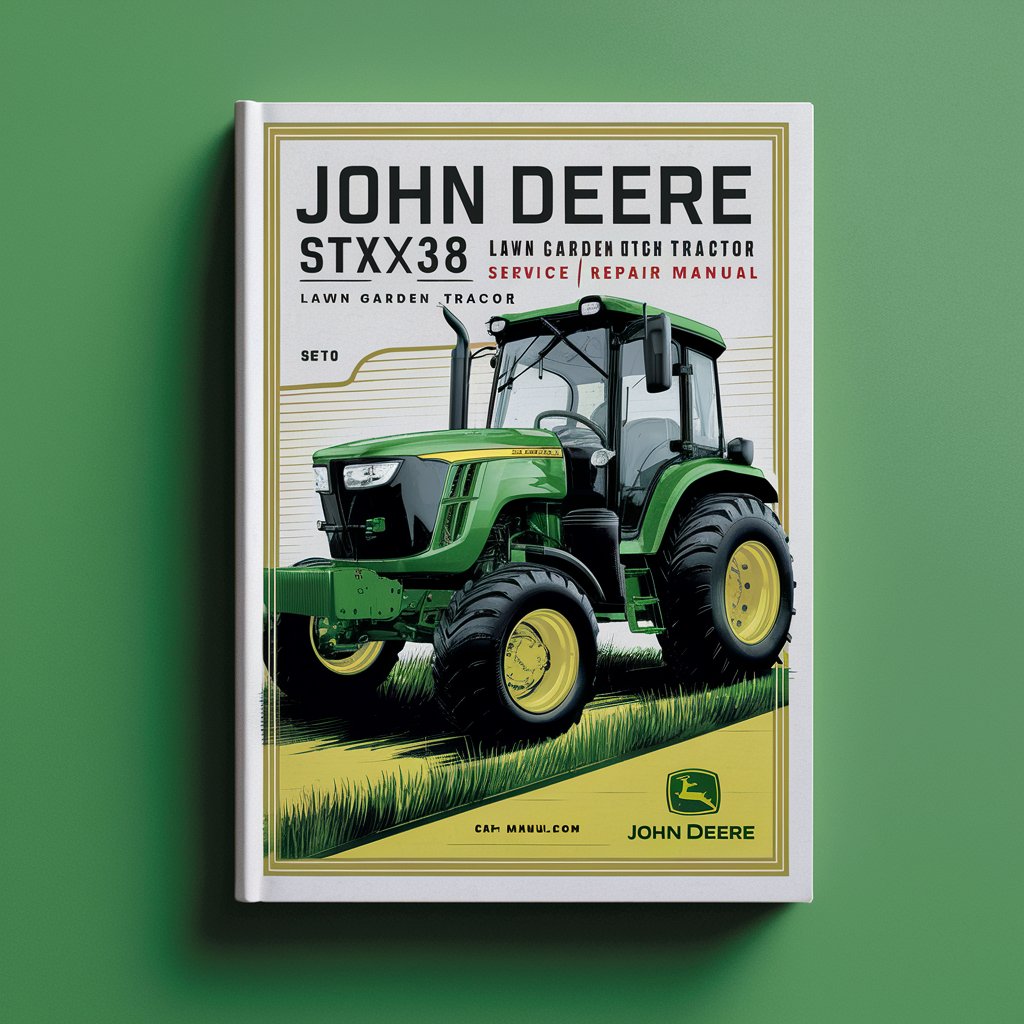John Deere STX30 STX38 STX46 Lawn Garden Tractor Service Repair Manual