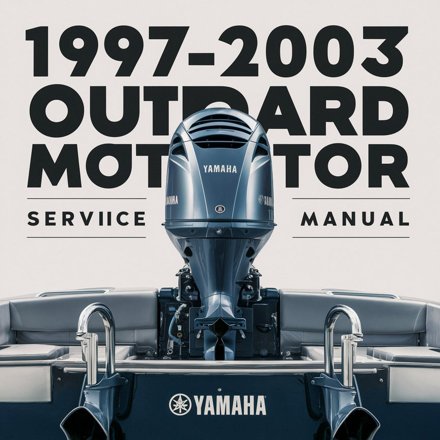 1997-2003 Yamaha outboard motor Service Repair Manual PDF Download