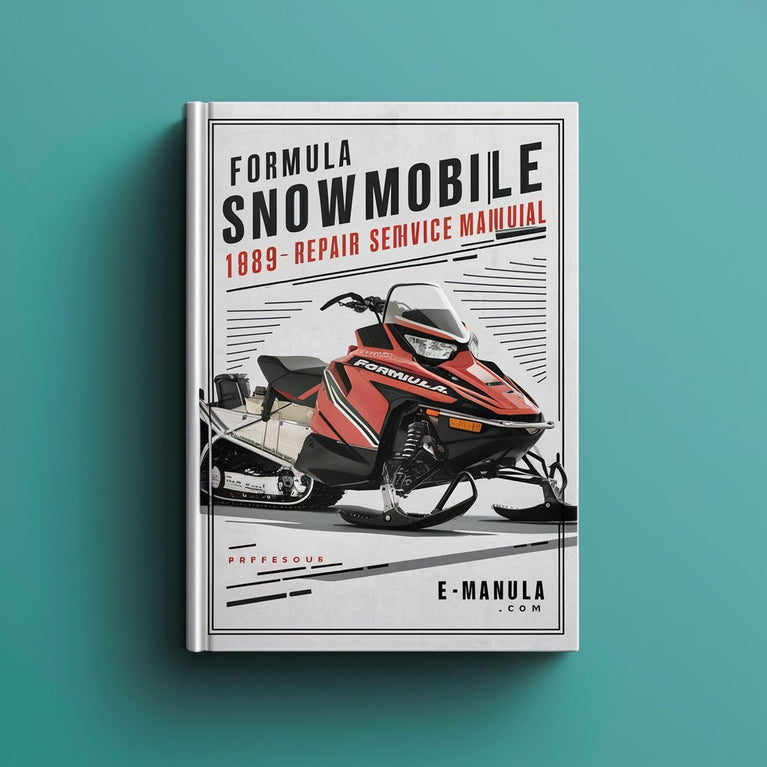 Formula snowmobile 1985 1986 1987 1988 1989 Repair Service Manual