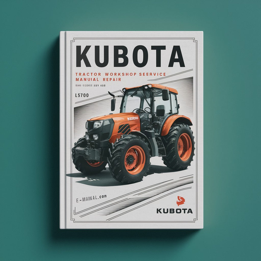 Kubota M4700 Tractor Workshop Service Manual Réparation PDF Télécharger