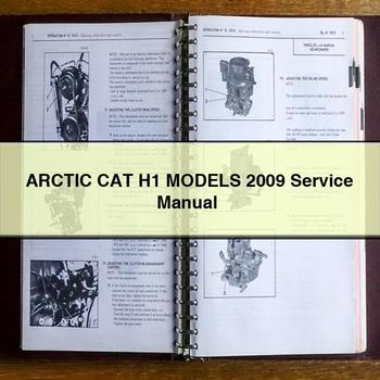 ARCTIC CAT H1 ModelS 2009 Service Repair Manual
