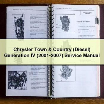 Chrysler Town & Country (Diesel) Generation IV (2001-2007) Service Repair Manual