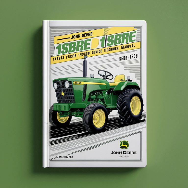 John Deere Sabre 1338 1538 15538 1546 1638 1646 Lawn Tractor Service Technical Manual